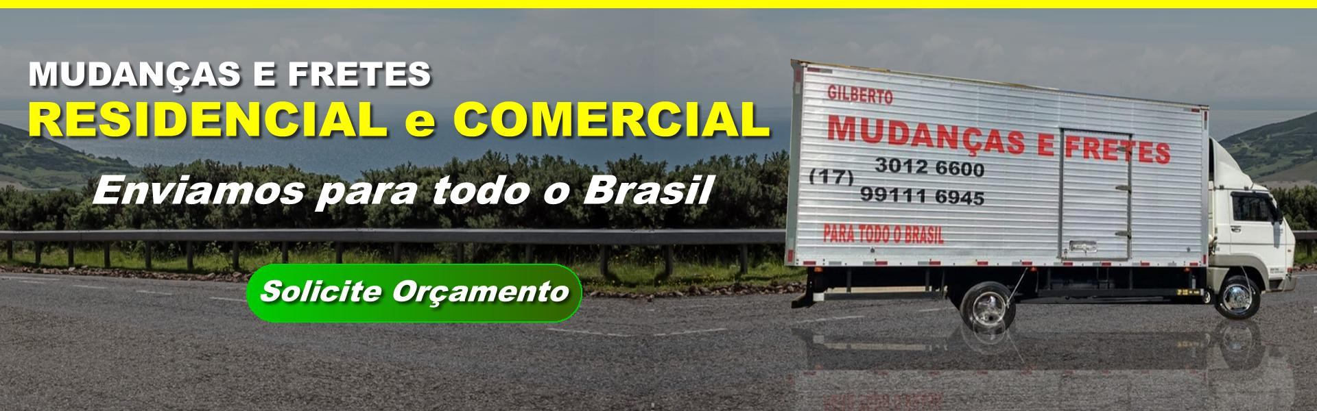 MUDANÇAS E FRETES RESIDENCIAIS E COMERCIAIS